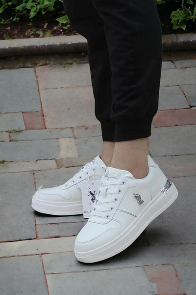 U.S. Polo Assn. Us Polo ASSN Alka White Unisex Sneaker