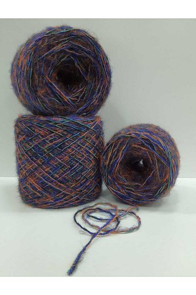 İPLİKOUTLET Πολύχρωμο Glitter Mohair Design Σχοινί 700 γραμμαρίων