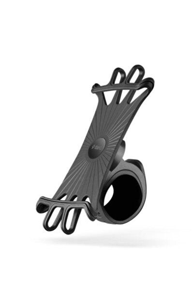 Ttec Kopmaz Silikonlu Gidon Uyumlu Bisiklet Telefon Tutucu, Motosiklet, Scooter için Telefon Tutucu