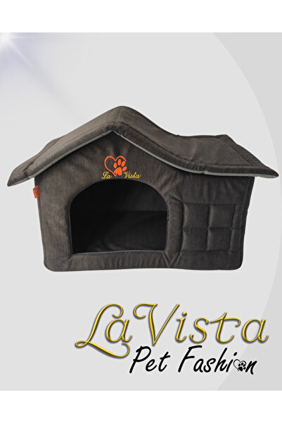 LAVİSTA Lavista Kedi Köpek Çatılı Ev Iç Mekan Antrasit