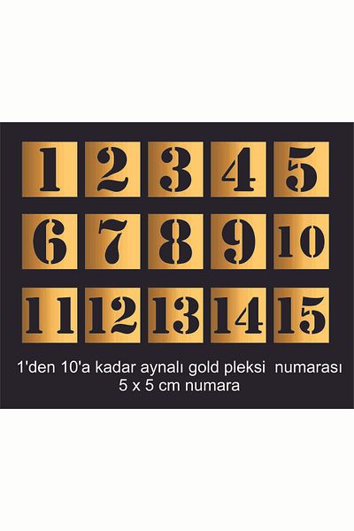 GÜNEŞ LAZER Cabinet Number Table Number Circle Door Number Mirrored Pleski Number 1 From 15 E