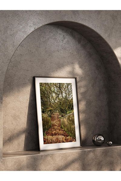Postifull Forest No:37 Αφίσα με τυπωμένη φωτογραφία χωρίς πλαίσιο - Διακόσμηση σαλονιού, κουζίνας, σαλονιού και αίθουσας Duar