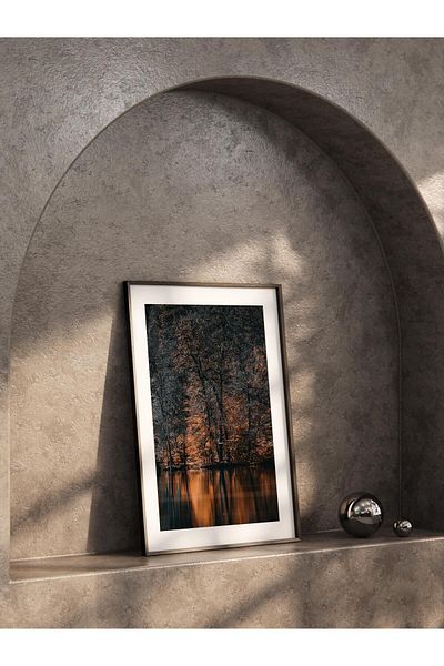 Postifull Forest No:41 - Αφίσα με τυπωμένη φωτογραφία χωρίς πλαίσιο, διακόσμηση σαλονιού, κουζίνας, σαλονιού και αίθουσας Duar