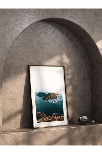 Postifull Φωτογραφία θάλασσας και παραθαλάσσιας - HD 43, Διακόσμηση τοίχου σαλονιού και κουζίνας, χωρίς πλαίσιο