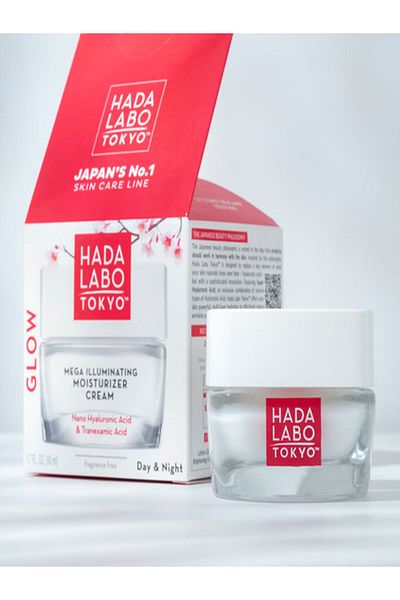 Hada Labo Tokyo Luminous Moisturizing Face Cream for Day and Night - Glow