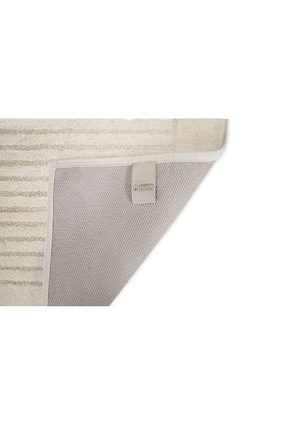 Confetti Ccl Uni 17716 - Natural-Ecru Bath Mat, 57X100 and 50X57 Set of Two