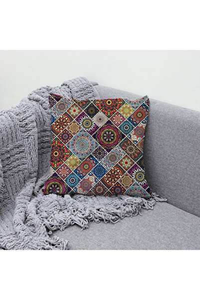 Gofre Home Husă de pernă decorativă imprimată digitală cu model mozaic - husă...