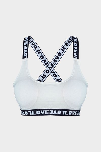 HNX Bumbac LOVE Cauciuc Femei Sportsman Bustier 3buc