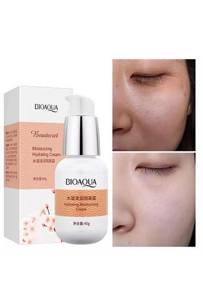 Bioaqua Nude Colored Fluide Cream with Macadamia Nuts - 40 gr Moisturizing Shoes