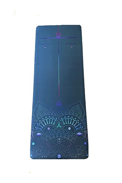 YogaTime Rubber Colour Line 4 Mm Mandala Füme