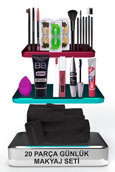 MUJGAN Kadın Günlük Makyaj Seti 20 Parça
