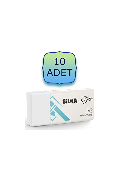 Silka Text Mate Silgi Küçük Boy SG3 10 Adet