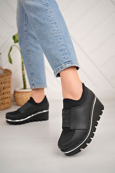 Nexs Pantofi elastici Black Stone de damă