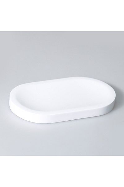 Selim Δοχείο σαπουνιού Luxe Solid Λευκό