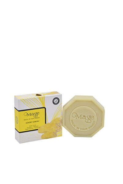 Mage Cosmetics Mage Natural Sulfur Soap 100 Grams 1 Piece in a Gift Box