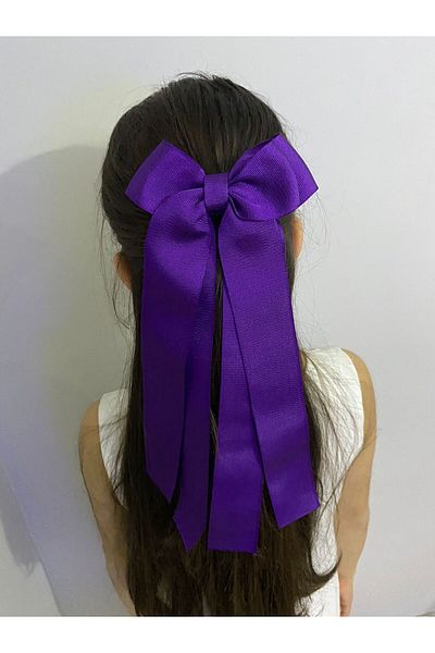 Stil Tasarım Toka Long Buckle with Purple Ribbon