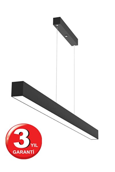 RRULTECH Linear 80cm ( Siyah Kasa, Gün Işığı) Ledli Sarkıt Modern Led Linear ...