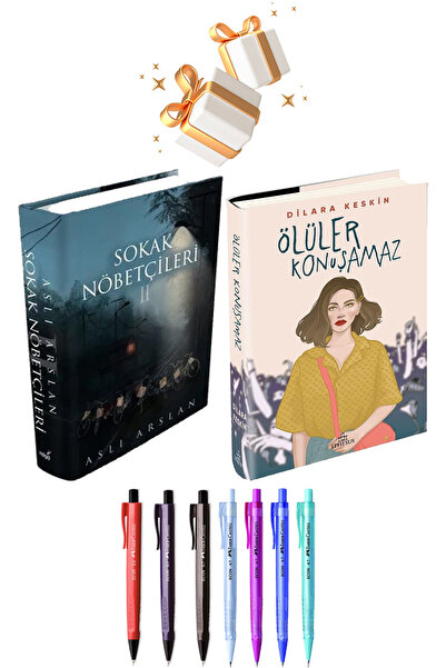İndigo Kitap İndigo Sokak Nöbetçileri 2 ve Ölüler Konuşamaz Ciltli + Faber Ka...