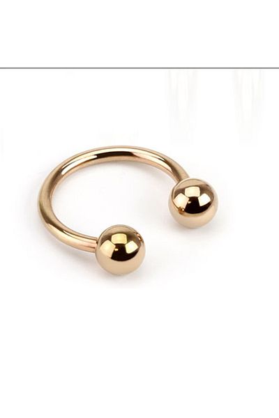 Öte Beri Hayallerin Ötesi 316L Surgical Antiallergic Stainless Anti Tarnish Helix - Septum, Cartilage, Smiley, Tragus Piercing 1 Piece