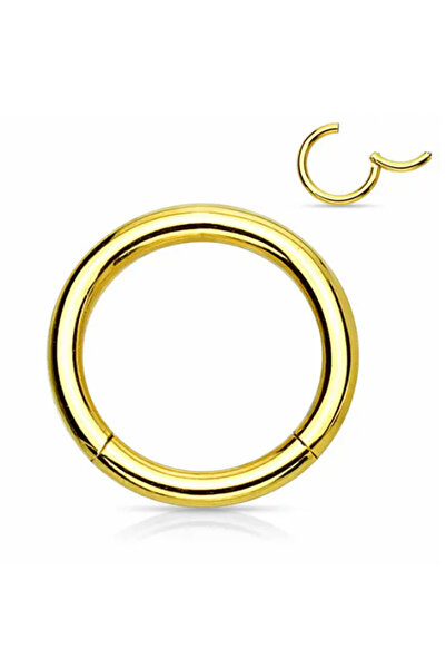 Öte Beri Hayallerin Ötesi 316l Cerrahi Çelik Antialerjik Kıkırdak Tragus Helix 6mm,8mm,10mm Kilitli Halka Küpe Piercing 1 Adet