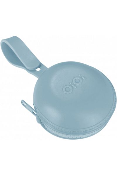 OiOi Pod Silicone Pacifier Box Mineral Blue