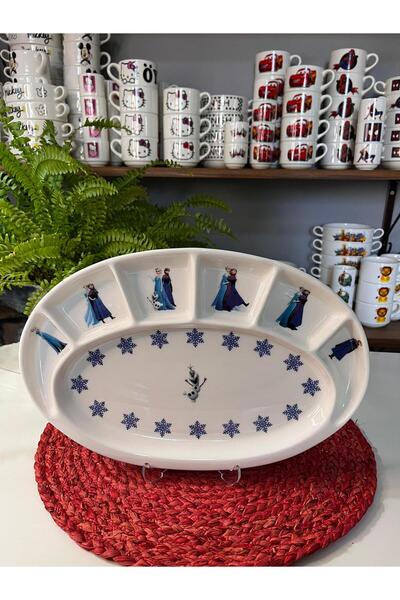 TEBAK COLLECTION طبق قهوة بلد الثلج مكون من 7 أقسام