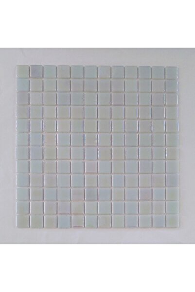 MozaiKristaL Mutfak Tezgah Arası Ve Tüm Yüzeyler Için 25x25x5 H. Beyaz Cam Mo...