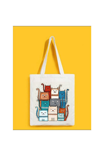 Boom town γάτες PASSIONIS DESIGN Τσάντα