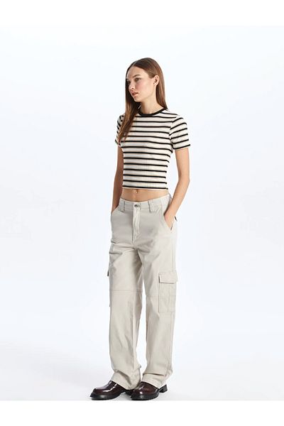 LC Waikiki XSIDE Standard Fit Gabardine Women's Cargo Pants
