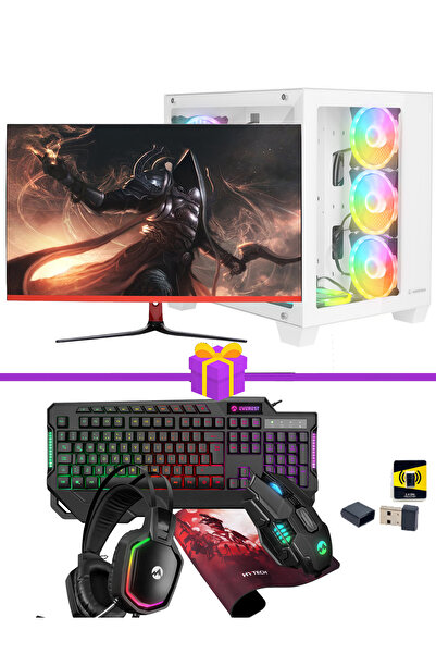 RAMTECH BİLGİSAYAR TREND X120 İ5 9400F 32GB RAM 960GB SSD RX580 8GB 120MM AQUA 165HZ 27 İNÇ OYUNCU MASAÜSTÜ