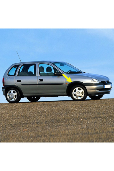 Bisra Opel Corsa B 1993-2000 Sağ Ön Çamurluk Ağzı Plastik Dodik 1102863