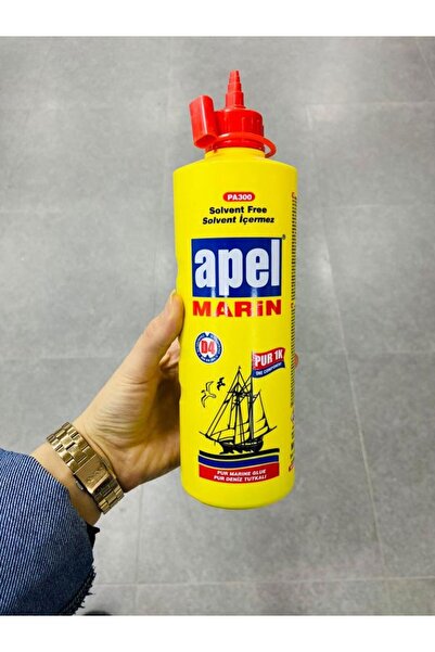 APEL Marin Pur Deniz Tutkalı Ahşap Metal Plastik Yapıştırıcı Sarı