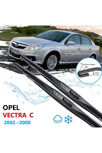 DELCO OPEL VECTRA C KASA ÖN CAM HYBRİD SİLECEK TAKIMI 2002--2008