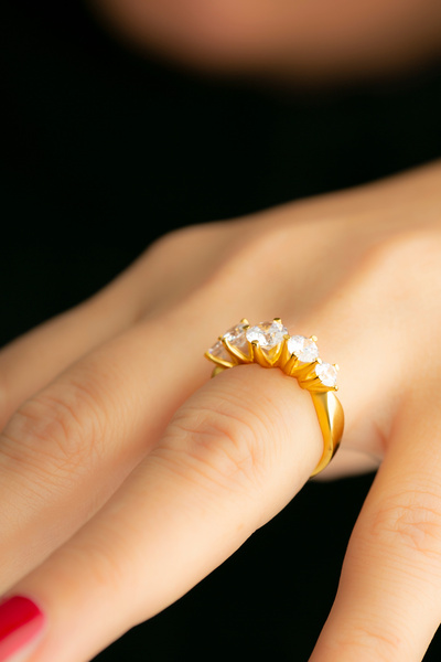 myorogold 22 AYAR ALTIN BEŞTAŞ YÜZÜK