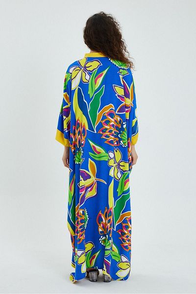 Hazinedan Rochie de vară oversize cu mânecă liliac pentru femei