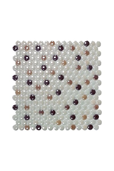 MozaiKristaL Yaşam alanlarının tüm yüzeyleri için 22 mm Yuvarlak Cam Mozaik. ...