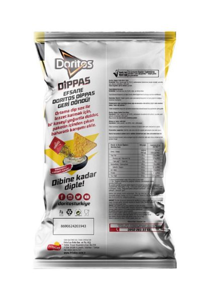 DORİTOS Legendary Doritos Dippas 5 X 140 g