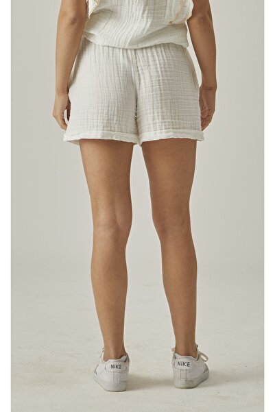 MUTİR МУСЛІН З ВИСОКОЮ ТАЛІЄЮ КИШЕНІ ПОДВІЙНІ ЖІНОЧІ ТРУСИКИ