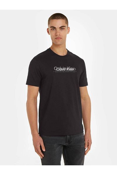 Calvin Klein Crew Neck Black Men's T-Shirt K10K111838BEH