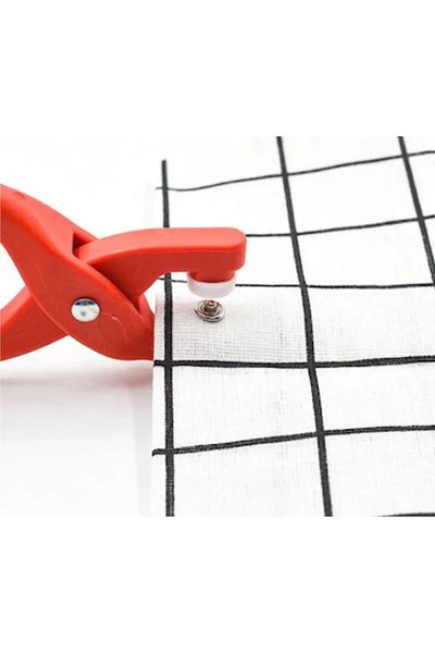 MİMOZA PARK Practical Snap Button Clamp - 100 Pieces Machine