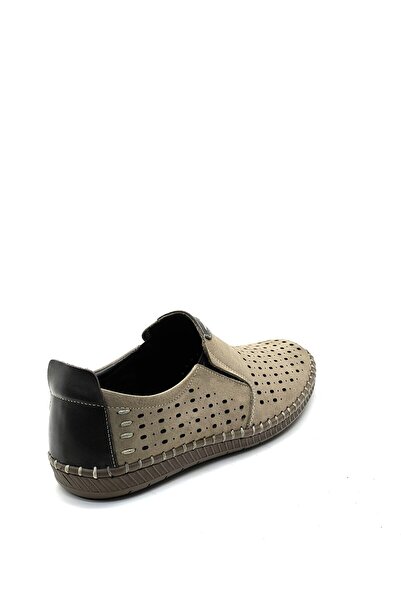 grado Men's Leather Summer Shoes - Sand Color 1503-5