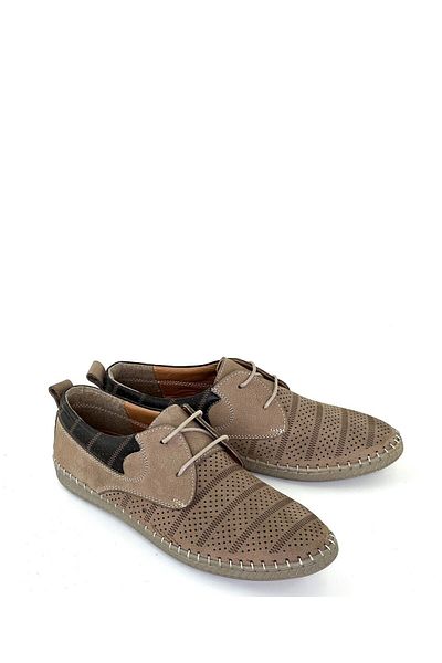 grado Genuine Leather Men's Summer Perforated Comfort Sand Color 910-32