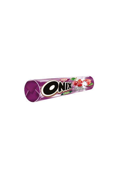TAYAŞ Onix Salsa - 22.4 g Cherry Hard Candy, 24 Pieces Boxed