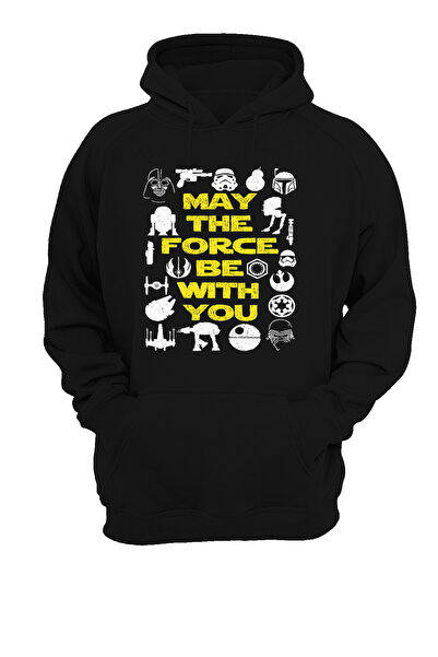 remonz Star Wars Printed, 3 threadsShardoned, Fleece Inside, Thick, (600 gr.)Sweatshirt