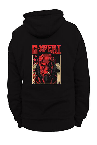 remonz HellBoy Printed, 3 κλωστές. Ανυψωμένο, Fleece Εσωτερικά, Χοντρό, (600 γρ.) Φούτερ