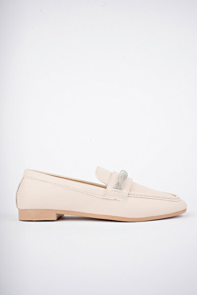 meyra'nın ayakkabıları Women's Nude Knotted Ballerinas