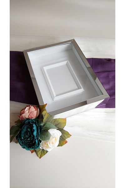 hobicehayaller Rama de memorie 25x35 cu sectiune foto! Cutii de trandafiri cu lamele triunghiulare
