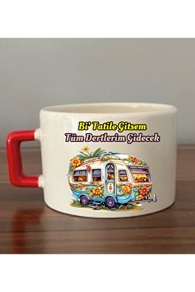 lili hediyelik Bi' Holiday Gitsem All I'm Getting Afraid Cup Mug Cup - Cerami...