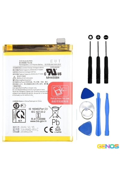 Genos BLP845 4500mAh OnePlus Nord CE 5G EB2101 EB2103 Uyumlu Batarya (SK521441)
