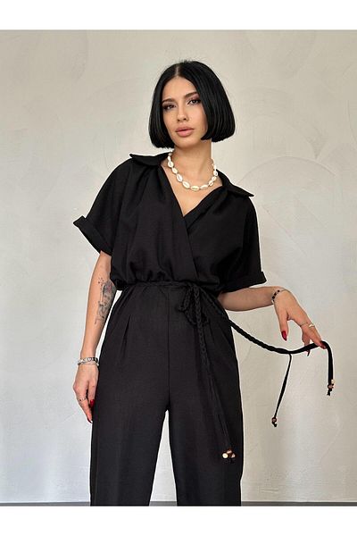 Essence Bouteille Double Breasted Jumpsuit